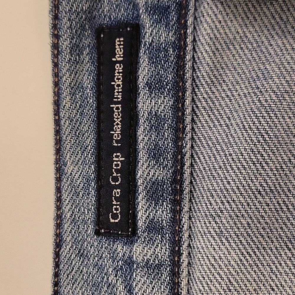 Citizens of humanity Cora relaxed undone hem size 25 Premium Denim - Picture 13 of 16